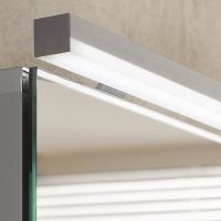 Товар: Зеркальный шкаф Emco Flat 60 9797 050 63 с подсветкой Серебро - фото 4 Зеркальный шкаф Emco Flat 60 9797 050 63 с подсветкой Серебро — фото 4, Мебель для ванной