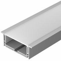 Профиль алюминиевый Arlight 019315 встраиваемый Серебристый — фото 1, Профили для светодиодных лент