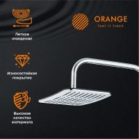 Верхний душ Orange Хром арт-S10TS — фото 2, Верхние души