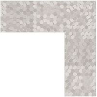 Товар: Зеркало Evoform Definite 106х56 BY 3083 в багетной раме - Соты алюминий 70 мм - фото 2 Зеркало Evoform Definite 106х56 BY 3083 в багетной раме - Соты алюминий 70 мм — фото 2, Мебель для ванной