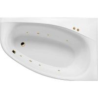 Акриловая ванна Excellent Kameleon 170x110 R WAEX.KMP17.SOFT.GL с гидромассажем — фото 1, Ванны