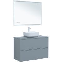 Товар: Тумба под раковину Aquanet Арт 100 313277 подвесная Мисти грин - фото 14 Тумба под раковину Aquanet Арт 100 313277 подвесная Мисти грин — фото 14, Тумбы под раковину