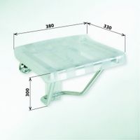 Сиденье для душа Bemeta Help 326325056 Прозрачный — фото 2, Сиденья