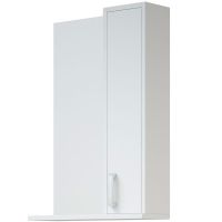 Зеркало со шкафом Corozo Колор 50 SD-00000683 Белое — фото 2, Мебель для ванной