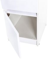 Товар: Тумба под раковину Orange Optima 100 OP-40TUW Белый глянец - фото 4 Тумба под раковину Orange Optima 100 OP-40TUW Белый глянец — фото 4, Мебель для ванной