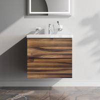 Товар: Тумба под раковину AM.PM Gem 60 M90FHX0602HF подвесная Орех - фото 2 Тумба под раковину AM.PM Gem 60 M90FHX0602HF подвесная Орех — фото 2, Мебель для ванной