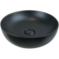 Раковина-чаша AeT Elite Round 45 L615T0R0V0105 Черная матовая — фото 1, Раковины