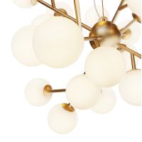 Товар: Подвесной светильник Maytoni Modern Dallas MOD545PL-24BS Белый Латунь - фото 2 Подвесной светильник Maytoni Modern Dallas MOD545PL-24BS Белый Латунь — фото 2, Подвесные светильники