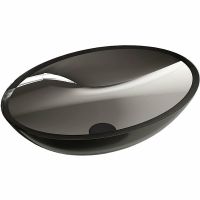 Раковина-чаша Vincea 50 VBS-6T11B Черная — фото 1, Раковины накладные