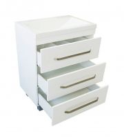 Тумба с раковиной Эстет Monaco 70 ФР-00002265 Белая — фото 3, Тумбы с раковиной