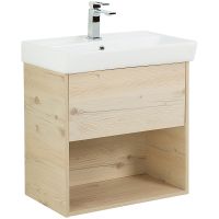 Тумба под раковину BelBagno Neon 50 подвесная Pino Bianco арт-NEON-500-1C-SO-PB — фото 2, Тумбы под раковину