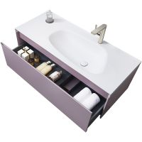 Тумба с раковиной Orans BC-4060-1200R 120 подвесная Лиловая матовая арт-40601200R — фото 5, Тумбы с раковиной