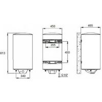 Товар: Водонагреватель накопительный Nofer SIE075N Белый - фото 2 Водонагреватель накопительный Nofer SIE075N Белый — фото 2, Водонагреватели