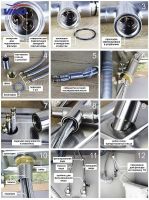 Смеситель для кухни Viko V-5024 Черный мрамор — фото 10, Смесители для кухни