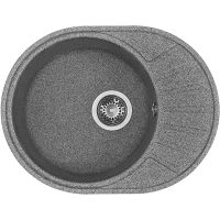 Кухонная мойка Aquaton Чезана 57 1A711232CS230 Серая — фото 1, Кухонные мойки