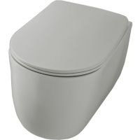 Унитаз Kerasan Nolita 531459 подвесной Grigio matt без сиденья — фото 1, Унитазы