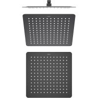 Верхний душ Aquatek Черный матовый арт-AQ2074MB — фото 1, Верхние души