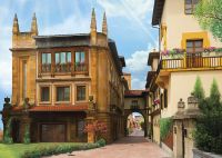 Фреска Ortograf Городской пейзаж 30414 Фактура бархат FX Флизелин (3,8*2,7) Разноцветный, Город арт-30414 (бархат FX) — фото 2, Фрески