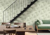 Обои Emiliana Parati Zen 72910 Винил на флизелине (1,06*10,05) Зеленый, Листья — фото 4, Обои для стен