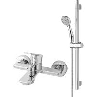 Смеситель для ванны Orange Flat M12-611cr Хром — фото 1, Смеситель для ванны