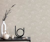 Обои Zambaiti Parati Savana 77535 Винил на флизелине (0,53*10,05) Белый, Штукатурка — фото 3, Обои для стен