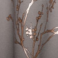 Обои Andrea Rossi Spectrum Pro 54386-4 Винил на флизелине (1,06*10) Серый/Коричневый/Бронзовый, Листья/Рогожка — фото 2, Обои для стен