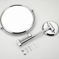 Косметическое зеркало Frap F6108 с увеличением Хром — фото 7, Аксессуары для ванной