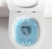 Унитаз Ceruttispa Adige Aria MW подвесной Белый матовый с сиденьем Микролифт арт-CT9245 — фото 8, Подвесные унитазы