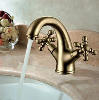 Товар: Смеситель для раковины Gappo G89-4 G1089-4 Бронза - фото 2 Смеситель для раковины Gappo G89-4 G1089-4 Бронза — фото 2, Смесители