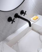 Смеситель для раковины Abber Wasser Kreis Черный матовый арт-AF81121B — фото 2, Смесители для раковины