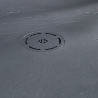 Душевой поддон из материала Neoroc Jacob Delafon Singulier 190x90 E67030-NAD Серый сланец — фото 2, Душевые поддоны из искусственного камня