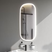 Товар: Зеркало AM.PM Func 55 M8FMOX0551WGH с подсветкой с ИК-сенсорным выключателем - фото 4 Зеркало AM.PM Func 55 M8FMOX0551WGH с подсветкой с ИК-сенсорным выключателем — фото 4, Мебель для ванной