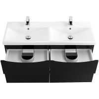 Тумба под раковину BelBagno Marino-Cer 120 подвесная Nero Lucido арт-MARINO-CER-1200-4C-SO-2-NL-P — фото 5, Тумбы под раковину