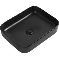 Раковина-чаша Aquanet Soul-1-MB 50 245833 Черная матовая — фото 1, Раковины накладные