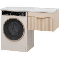 Тумба под раковину Brevita Enfida 120 ENF-09060-031Я подвесная Бежевая матовая — фото 1, Мебель для ванной