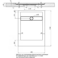 Душевой поддон из искусственного камня Aquanet Delight 120x90 260110 Белый — фото 7, Душевые поддоны из искусственного камня
