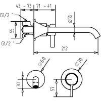 Товар: Смеситель для раковины Migliore Sirius 28181 Хром - фото 2 Смеситель для раковины Migliore Sirius 28181 Хром — фото 2, Смесители для раковины