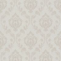 Обои Grandeco Avrora A66812 Винил на флизелине (1,06*10,05) Бежевый, Дамаск — фото 1, Обои для стен