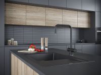 Товар: Смеситель для кухни Paulmark Wetter We213030-401 Антрацит - фото 2 Смеситель для кухни Paulmark Wetter We213030-401 Антрацит — фото 2, Смесители для кухни