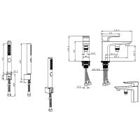 Товар: Смеситель на борт ванны Aquatek Вега AQ1044CR Хром - фото 4 Смеситель на борт ванны Aquatek Вега AQ1044CR Хром — фото 4, Смесители на борт ванны