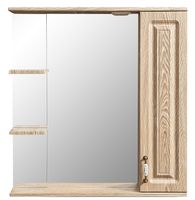 Товар: Зеркало со шкафом Stella Polar Кармела 75/С SP-00000182 с подсветкой Карпатская ель - фото 4 Зеркало со шкафом Stella Polar Кармела 75/С SP-00000182 с подсветкой Карпатская ель — фото 4, Мебель для ванной