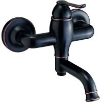 Смеситель для ванны GPD Tauro Orb MBB150-O Черный — фото 1, Смесители