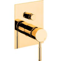 Смеситель для душа Webert Rimini RI860101010 Золото — фото 1, Смеситель для душа