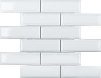 Керамическая мозаика StarMosaic Metro White Glossy KM82895 28,7x29,5 см — фото 1, Мозаика