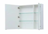 Зеркальный шкаф Aquanet Палермо 80 254538 Белый — фото 4, Зеркальные шкафы в ванную