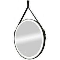 Зеркало Континент Millenium D 650 ЗЛП969 с подсветкой Черное с сенсорным выключателем — фото 2, Зеркала в ванную комнату