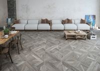 Керамогранит Tuscania Ceramiche Intarsio Grigio R61IN.GR 61х61 см — фото 2, Керамогранит