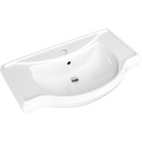 Тумба с раковиной Misty Шармель 80 УТ000001877 Бежевая — фото 9, Мебель для ванной