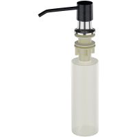 Дозатор для моющего средства Ulgran Classic U-01(308) Черный — фото 1, Дозаторы для кухонных моек