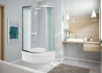 Душевой уголок River Don 80x80 MT 10000008302 с поддоном — фото 3, Душевые уголки четверть круга